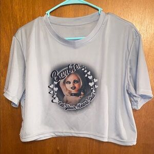 NWOT!!  “Barbie eat your heart out” crop top